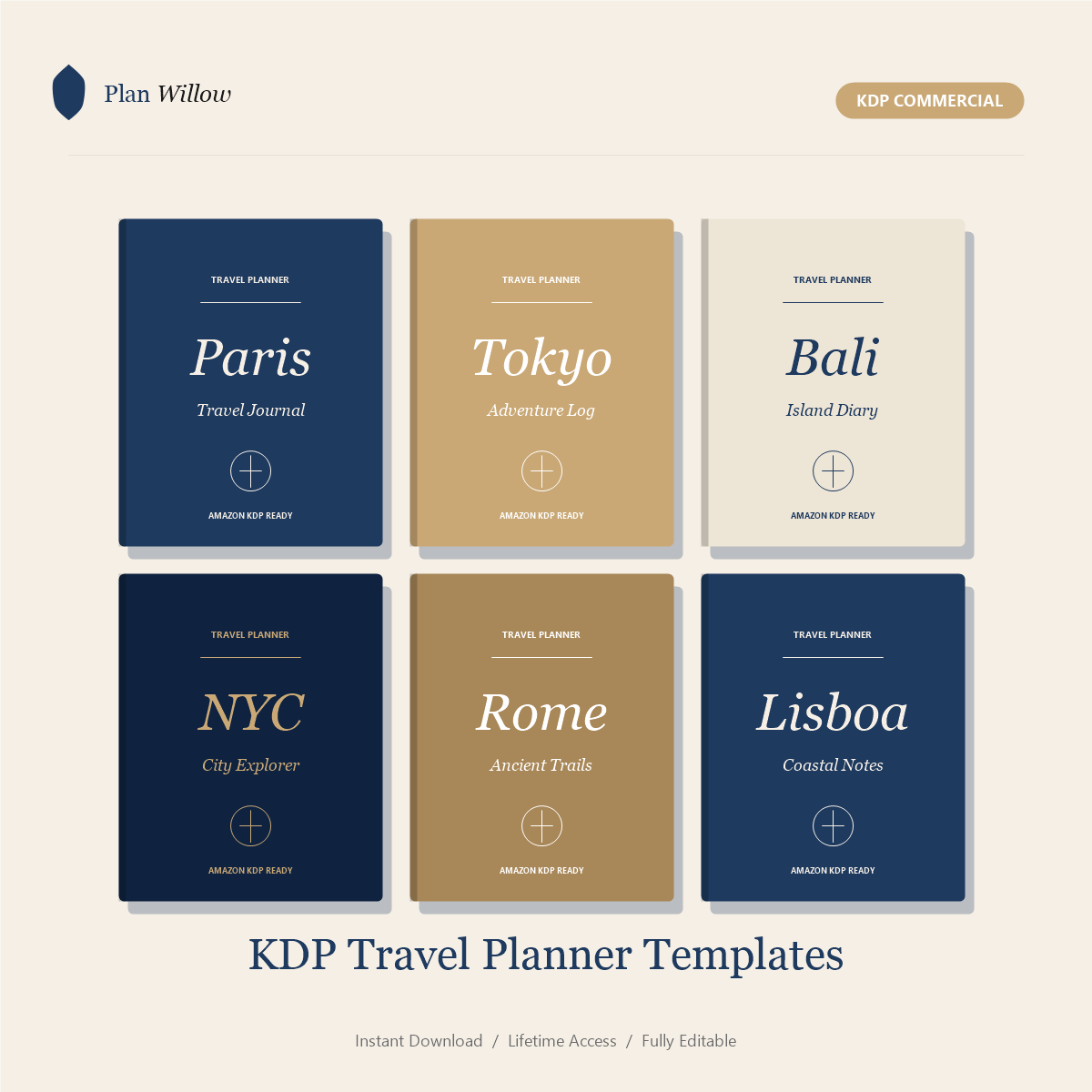PW-009 gallery preview - PlanWillow digital planner